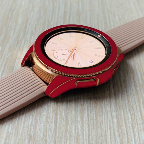 Samsung_Watch4 Classic 42mm_Matte_Warm_Red_4